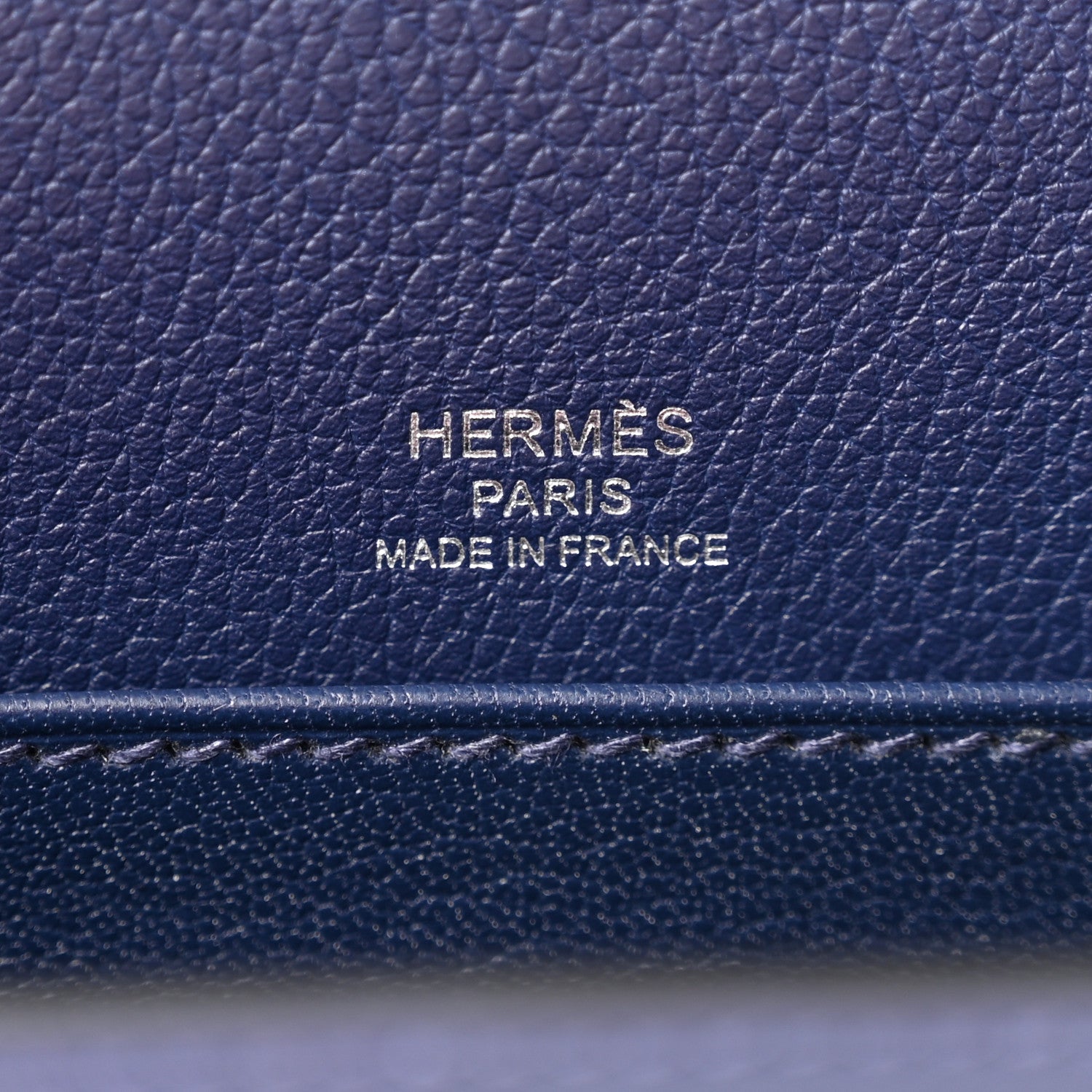 Hermes Evercolor Bi-color Mini Sac Roulis Bleu Saphir Bleu France 6 of 10