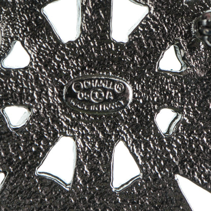 Chanel Crystal Pearl Enamel CC Brooch Black 4 of 4