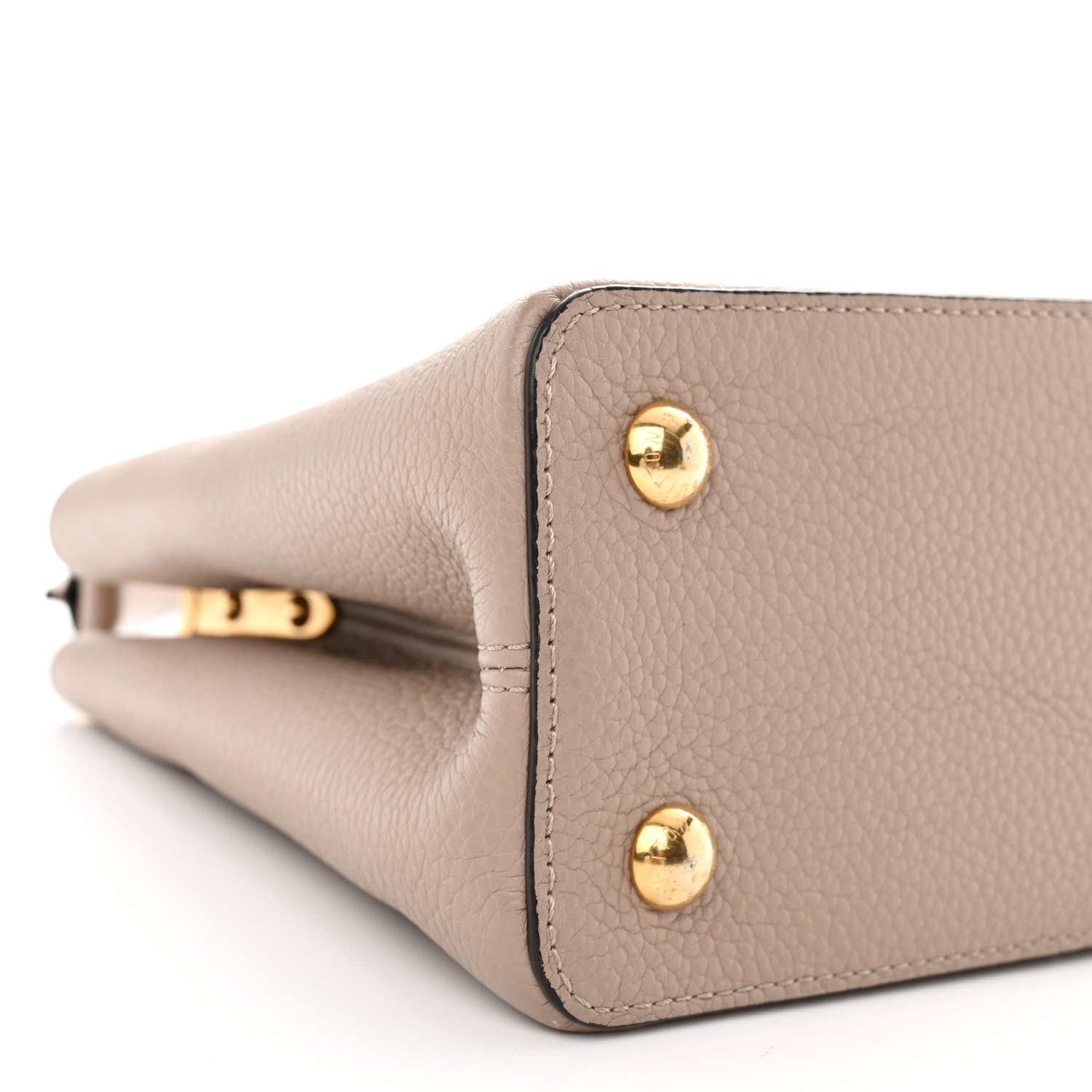 Louis Vuitton Taurillon Capucines PM Galet 8 of 9