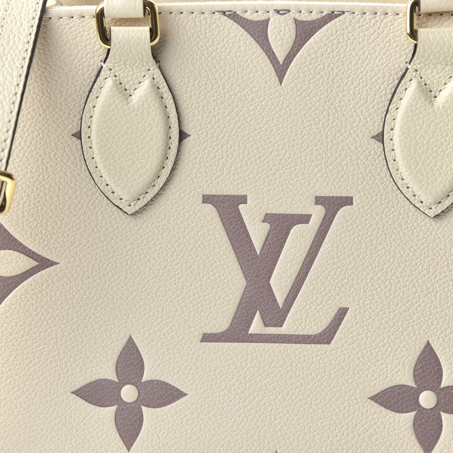 Louis Vuitton Empreinte Monogram Giant Onthego PM Creme Bois De Rose 10 of 10