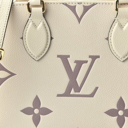 Louis Vuitton Empreinte Monogram Giant Onthego PM Creme Bois De Rose 10 of 10