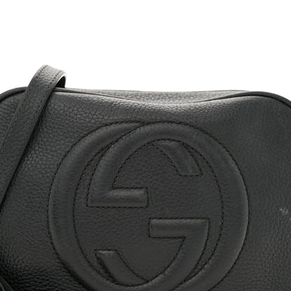 Gucci Pebbled Calfskin Small Soho Disco Bag Black 8 of 20