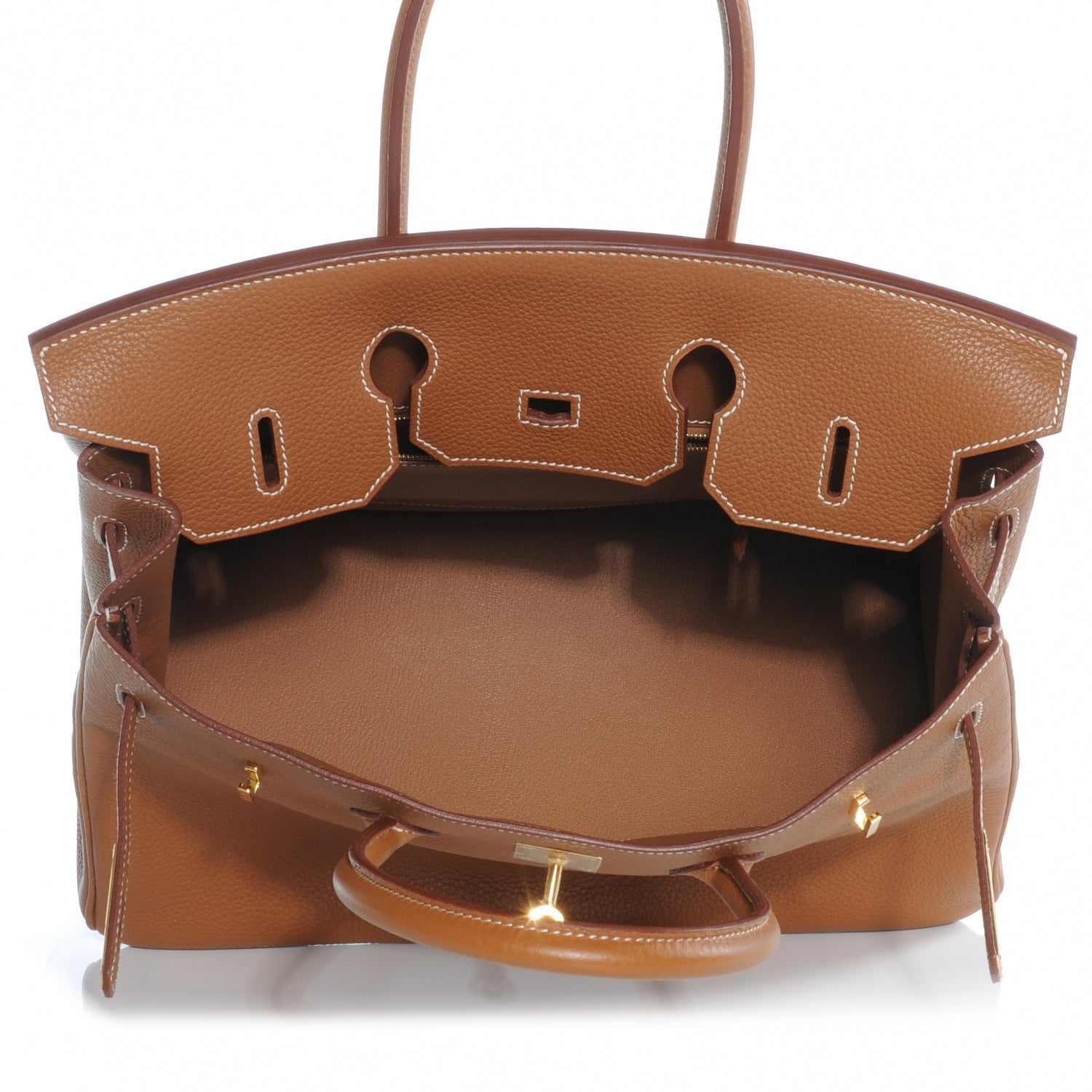 Hermes Togo Birkin 35 Gold 5 of 10