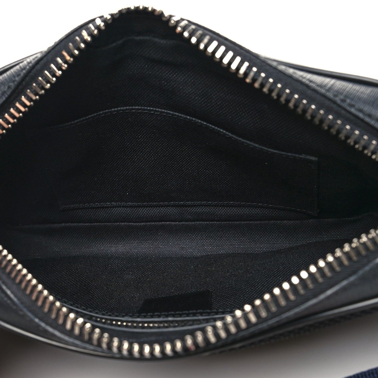 Soft GG Supreme Monogram Web Belt Bag Black Grey