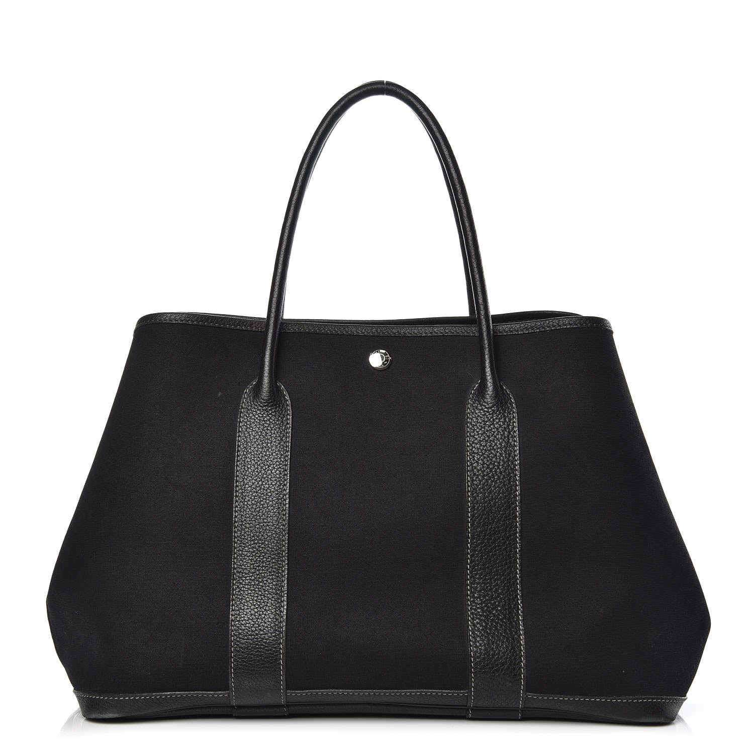 Hermes Toile Negonda Garden Party Tote 36 MM Black 1 of 11