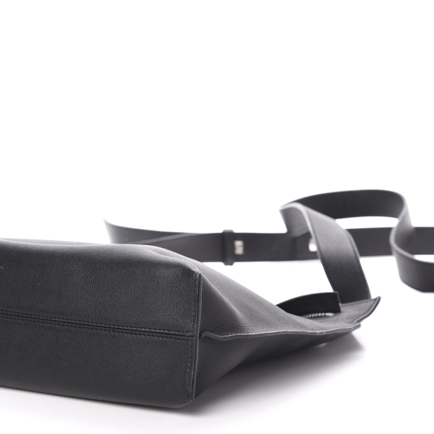 Loewe Calfskin T Pouch Bag Black 9 of 10