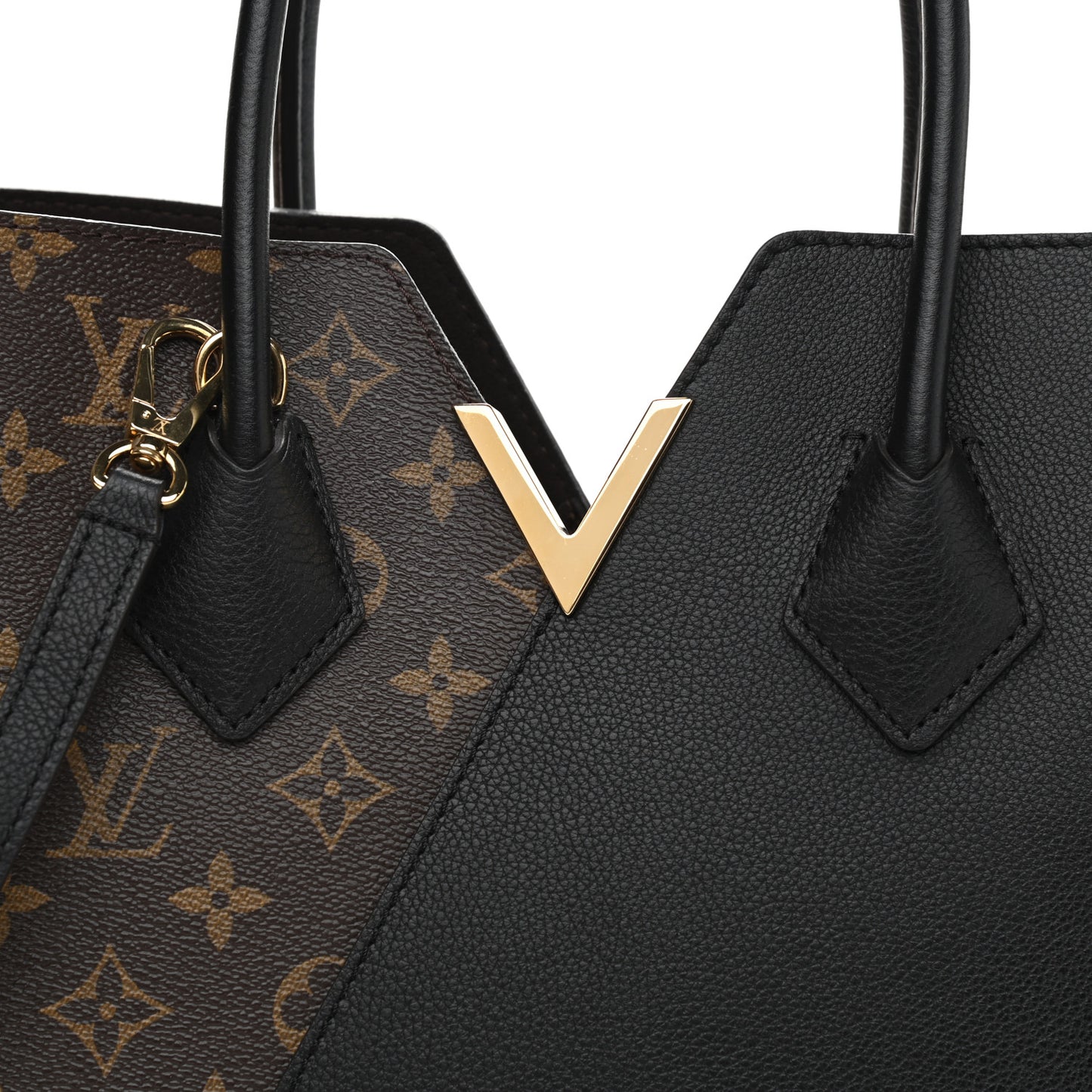 Calfskin Monogram Kimono Tote PM Black