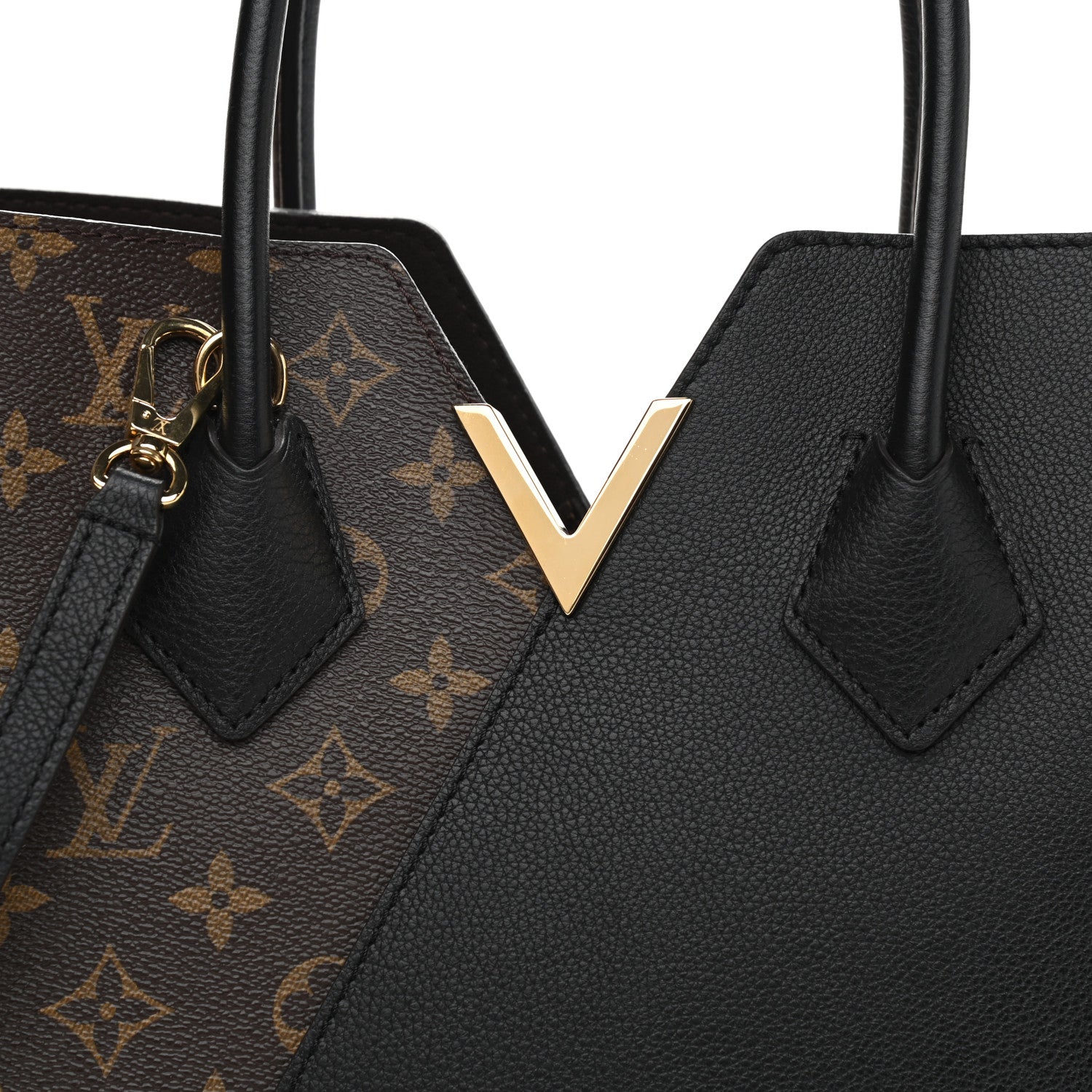 Louis Vuitton Calfskin Monogram Kimono Tote PM Black 7 of 10