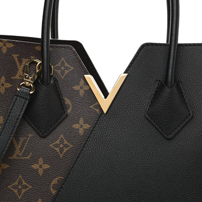 Louis Vuitton Calfskin Monogram Kimono Tote PM Black 7 of 10