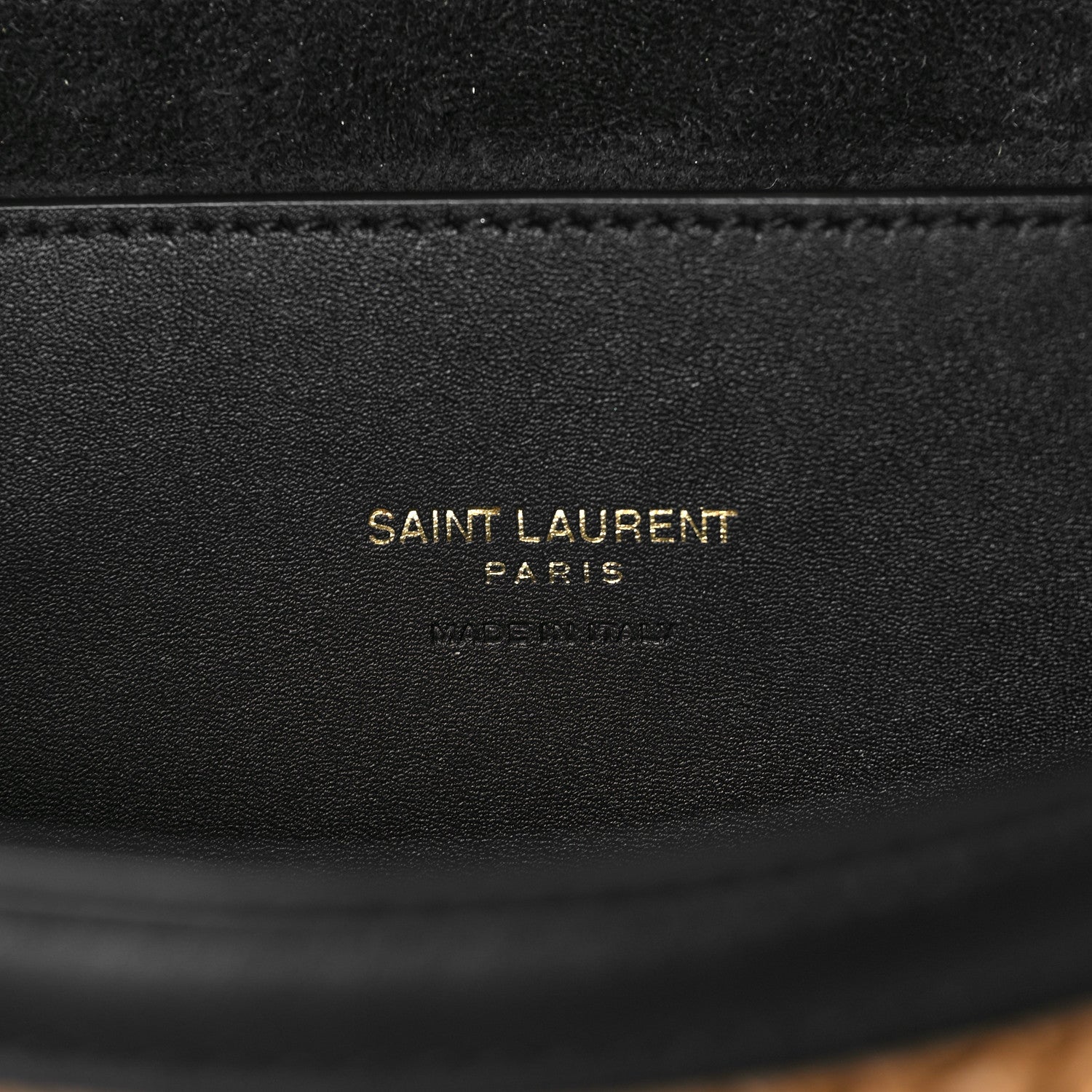 Saint Laurent Woven Raffia Monogram Kaia Satchel Tan 6 of 9