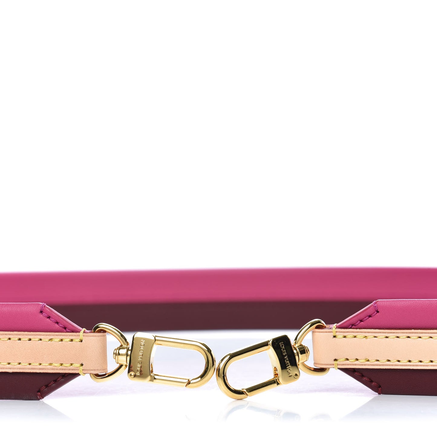 Calfskin Cluny BB Shoulder Strap Bordeaux Fuchsia