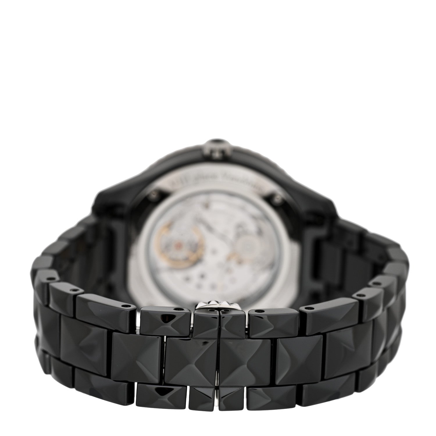 Christian Dior Stainless Steel Ceramic Diamond 38mm Dior VIII Grand Bal Broderie Automatic Watch Black 3 of 4
