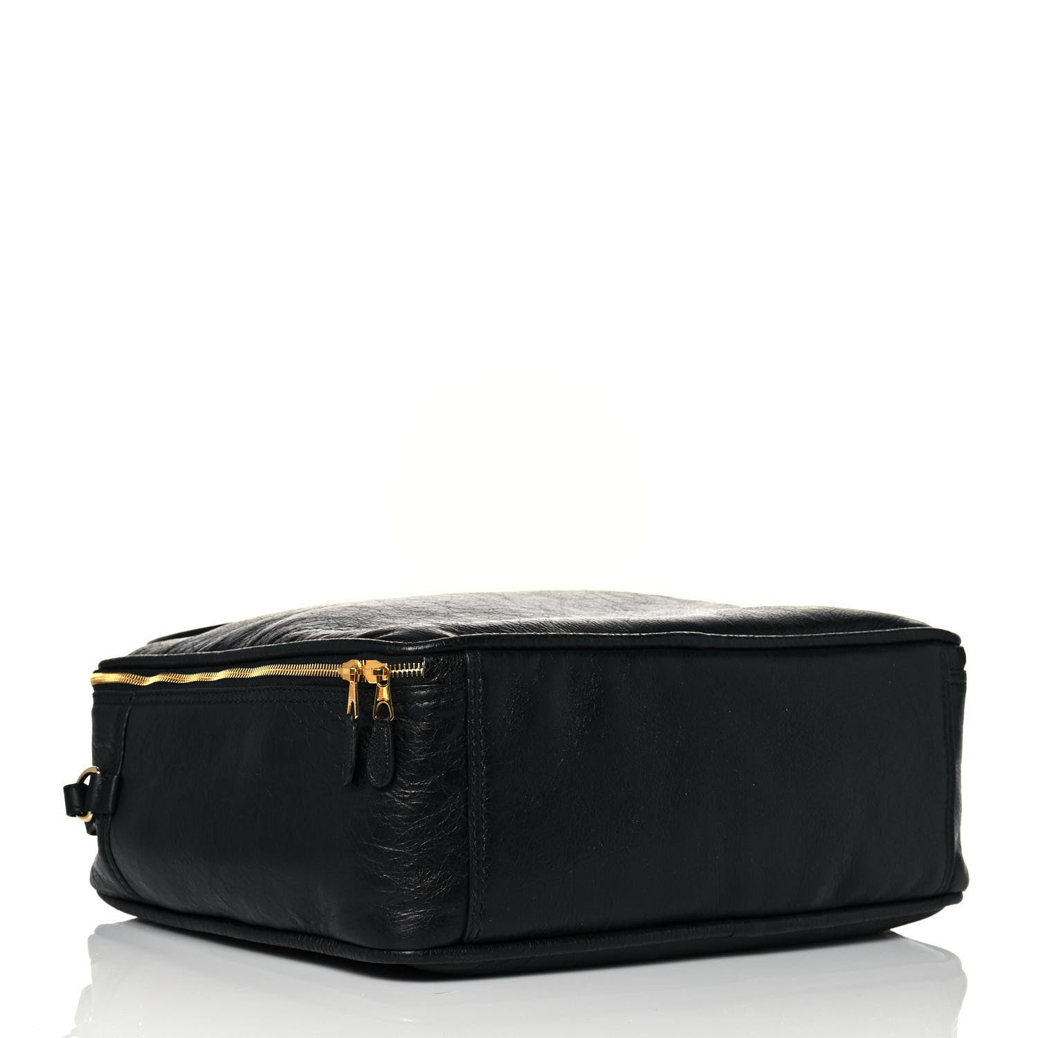 Balenciaga Agneau Medium Blanket Square Tote Black 4 of 13