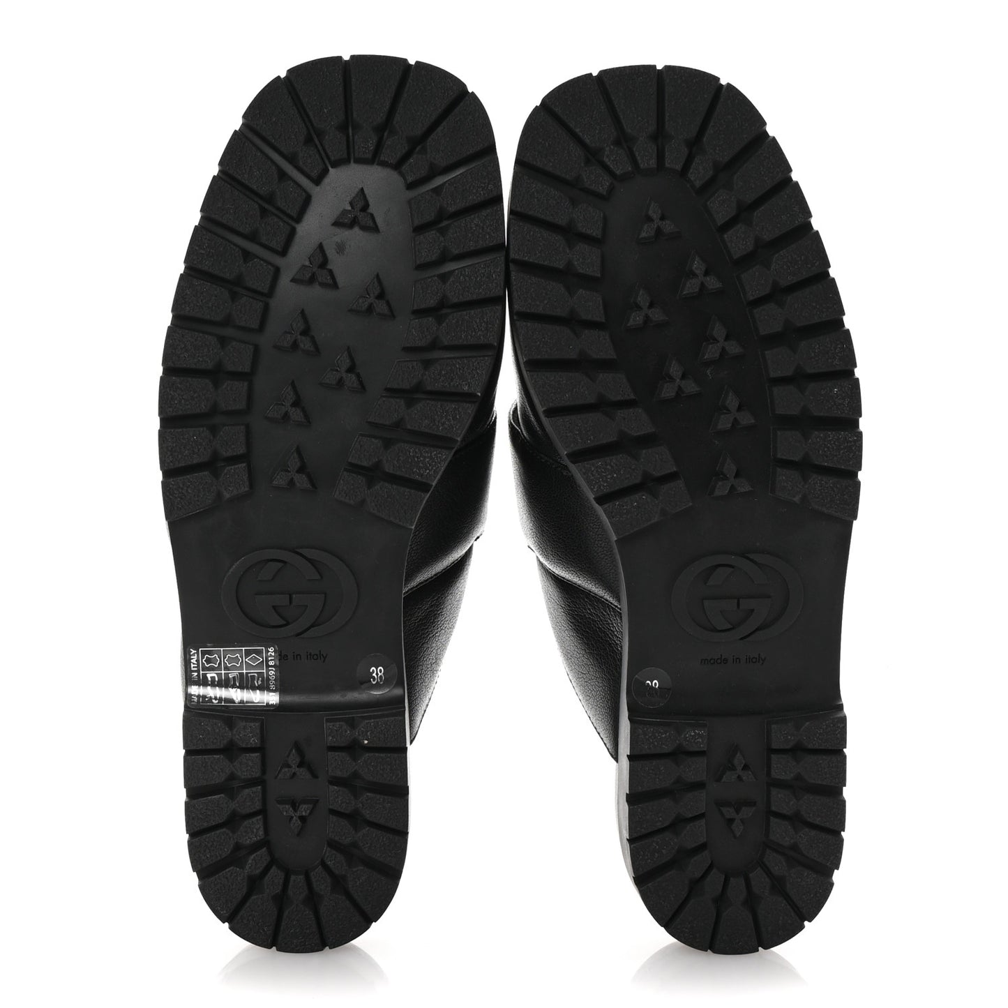 Goatskin Auroville Horsebit Mules 38 Black