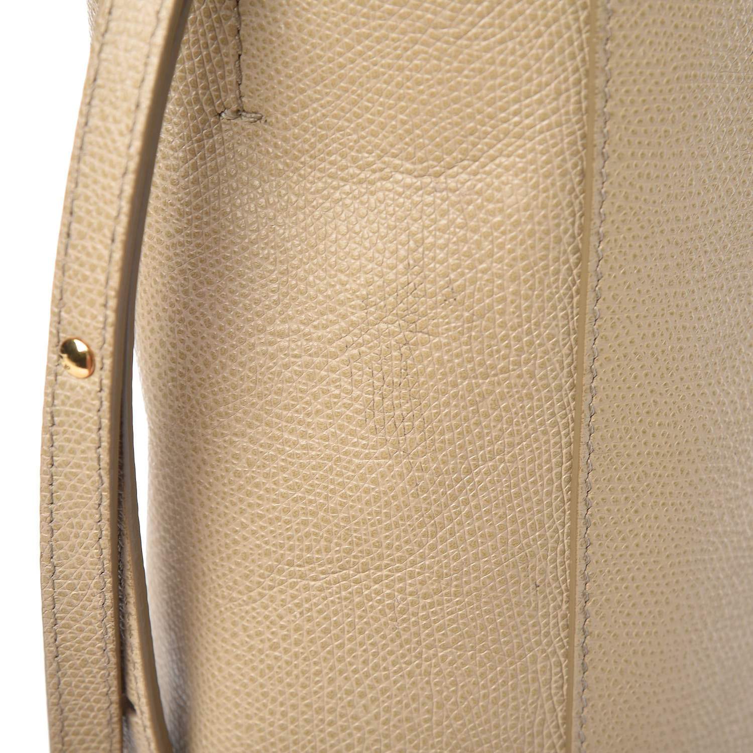 Celine Grained Calfskin Small Vertical Bi-Cabas Beige Sea 14 of 14
