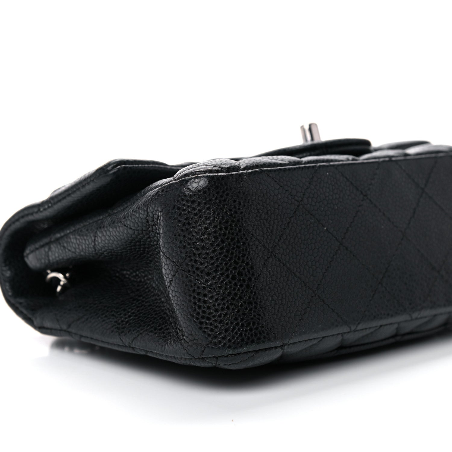 Chanel Caviar Quilted Mini Rectangular Flap Black 8 of 10