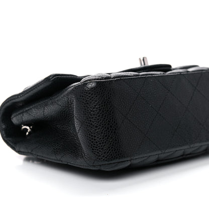 Chanel Caviar Quilted Mini Rectangular Flap Black 8 of 10