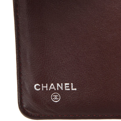 Chanel Lambskin Quilted Zipped Pocket Wallet Black 6 of 9