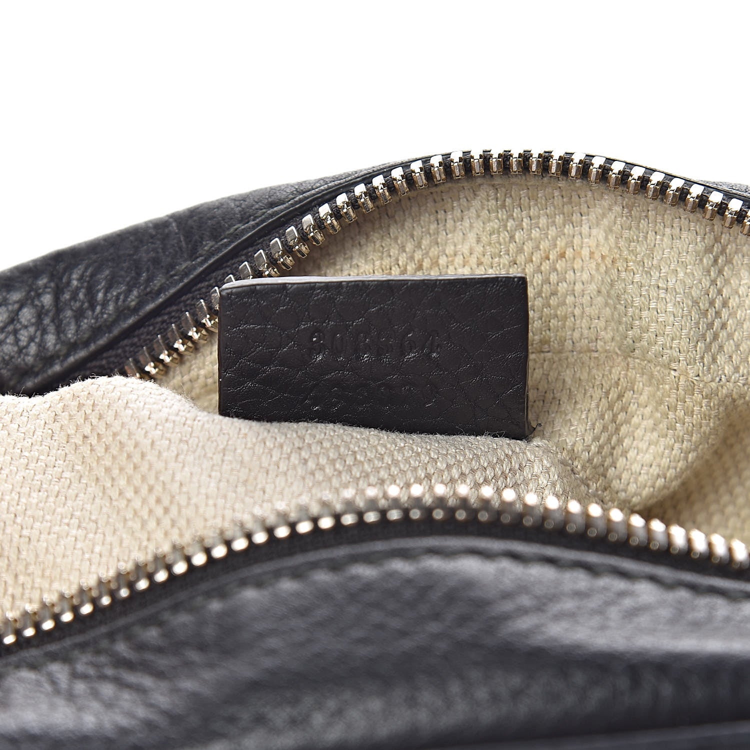 Gucci Pebbled Calfskin Small Soho Disco Bag Black 7 of 13