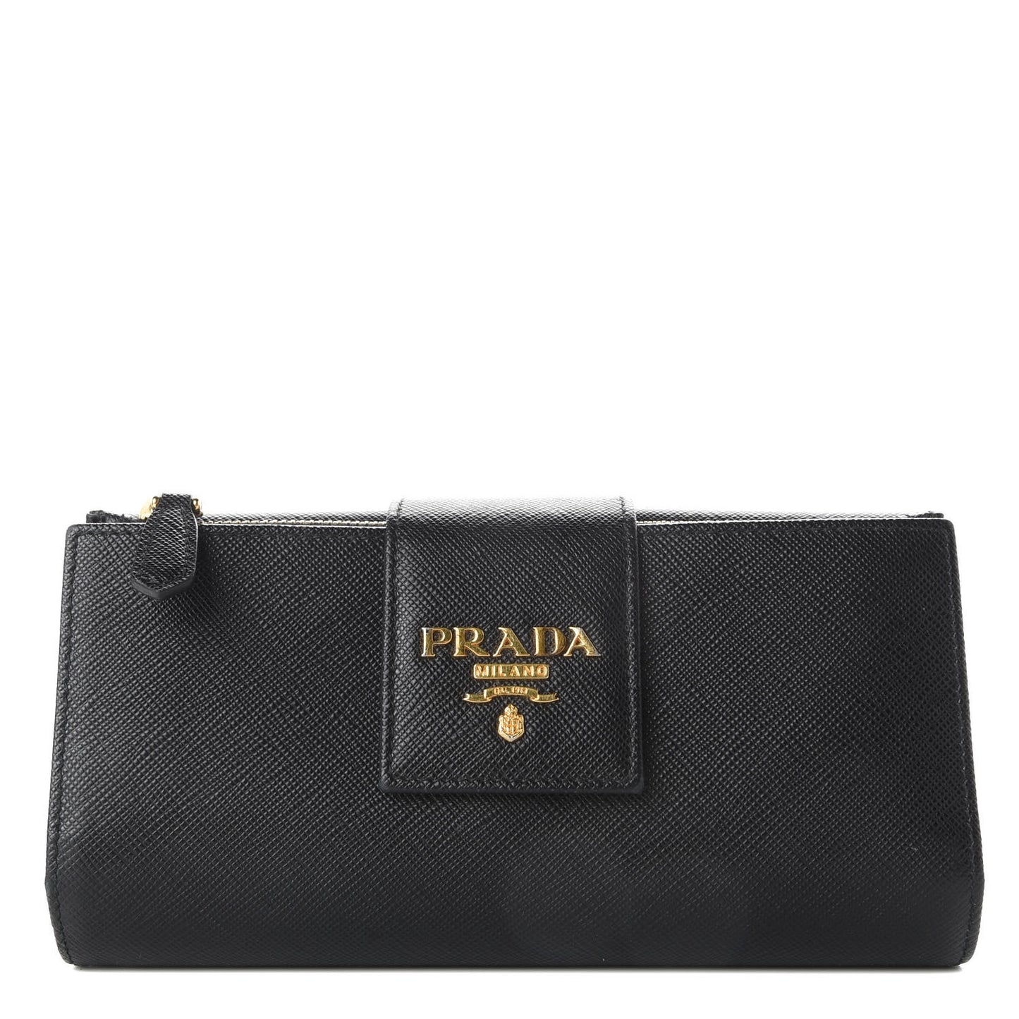 Saffiano Metal Medium Wallet Black