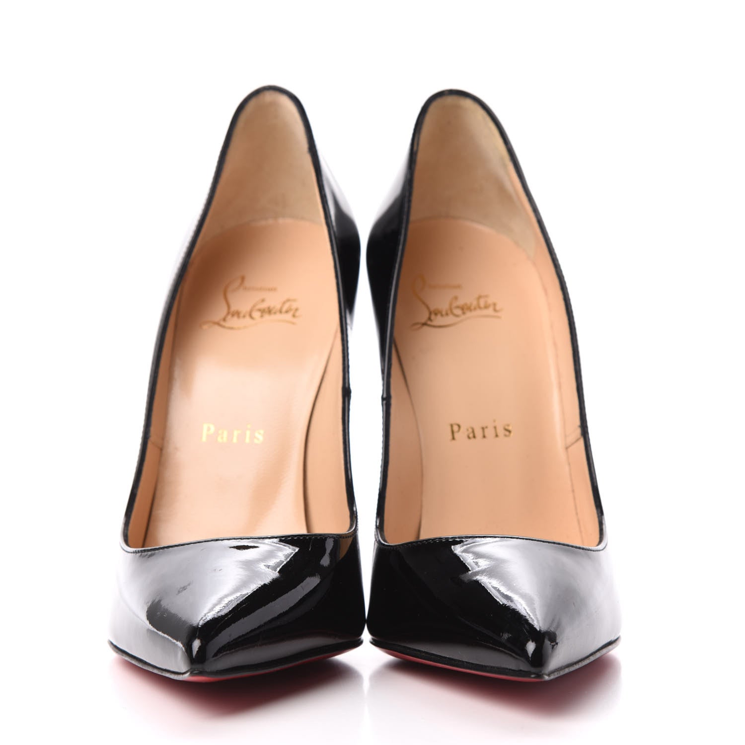 Christian Louboutin Patent Pigalle 120 Pumps 37.5 Black 2 of 7
