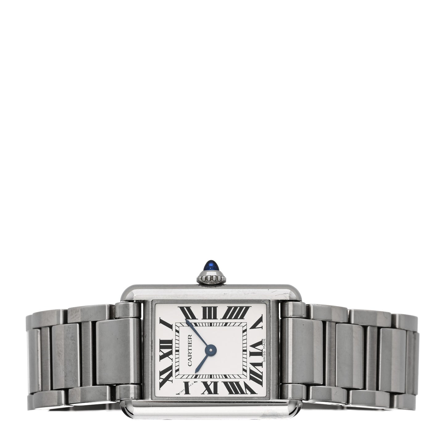 Stainless Steel 22mm Tank Must Quartz Watch