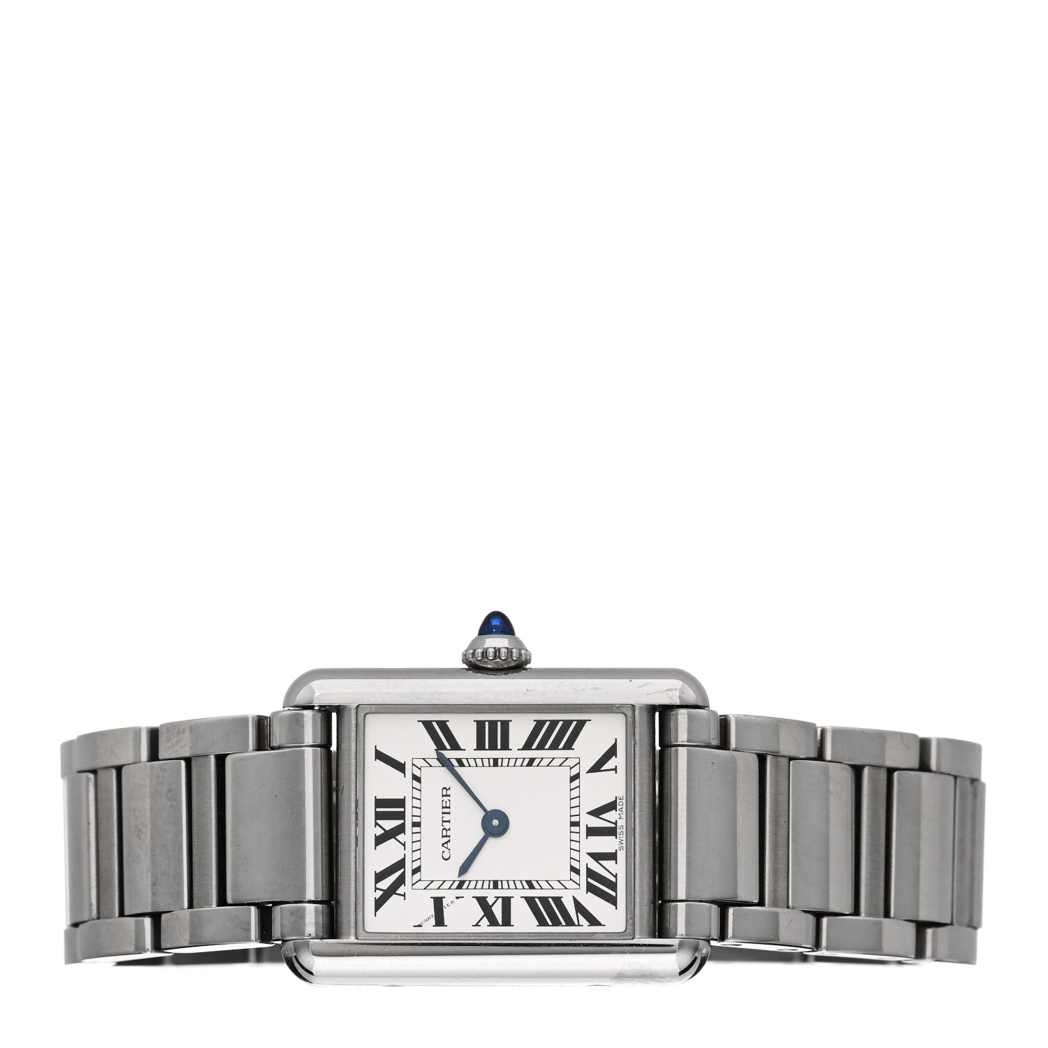 Cartier Stainless Steel 22mm Tank Must Quartz Watch 2 of 4