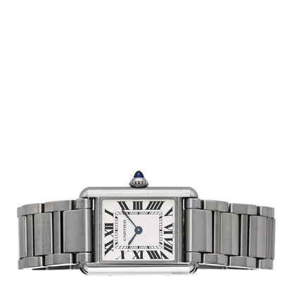 Cartier Stainless Steel 22mm Tank Must Quartz Watch 2 of 4