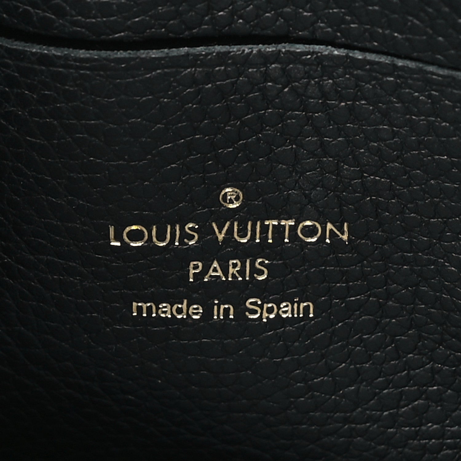 Louis Vuitton Empreinte Double Zip Pochette Black 7 of 10