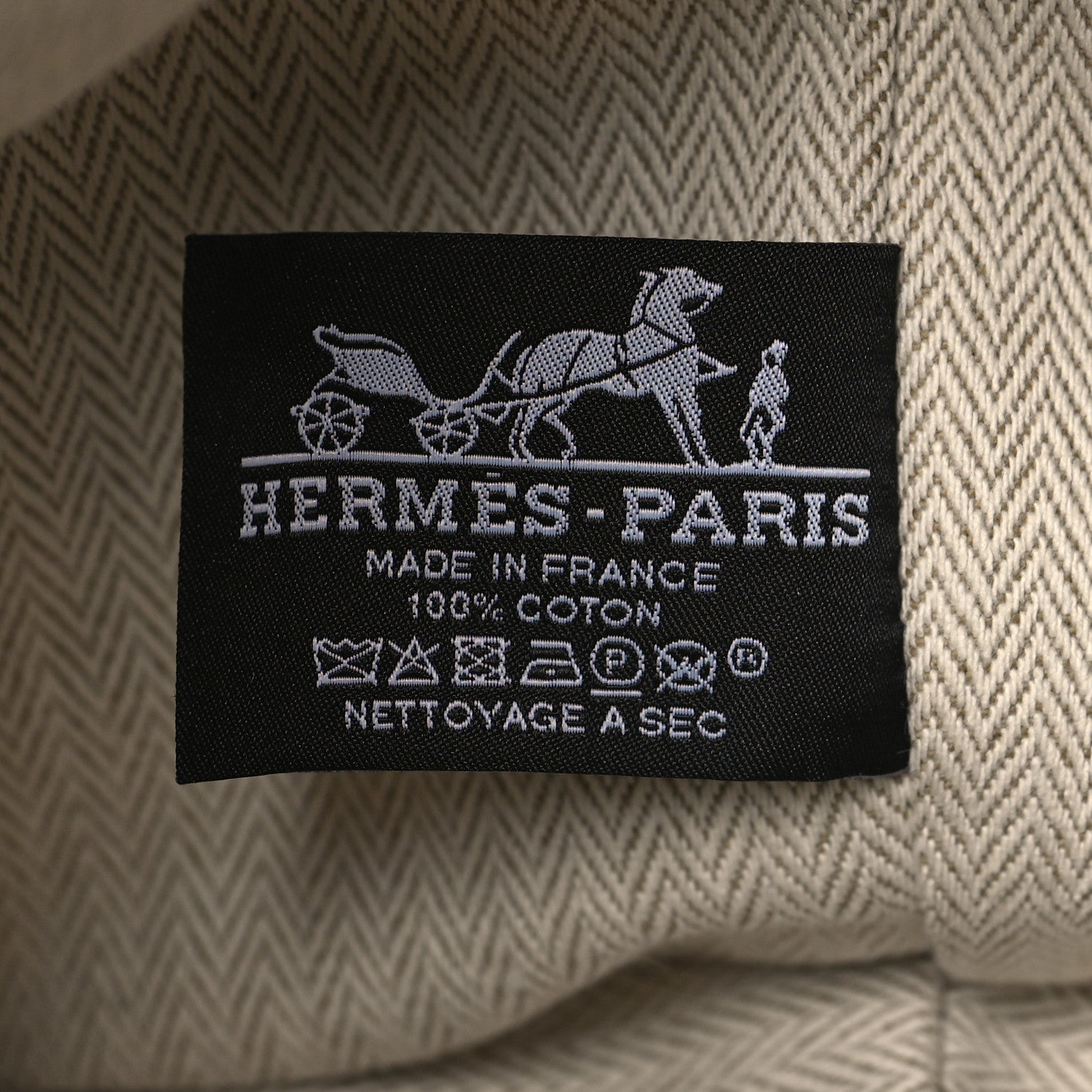 Hermes Canvas Small Bride-A-Brac Pouch Ocre 6 of 9