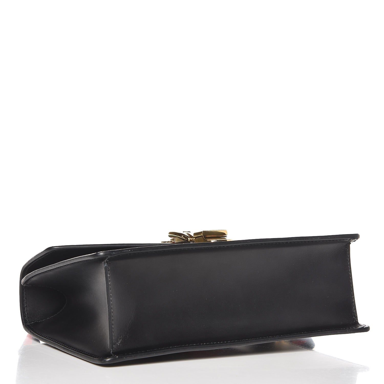 Gucci Calfskin Small Sylvie Shoulder Bag Black 3 of 8