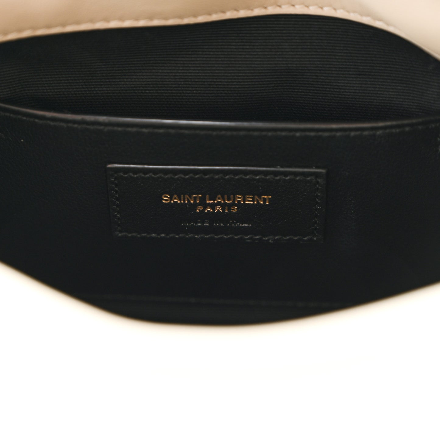 Lambskin Matelasse Monogram Mini Jamie 4.3 Blanc Vintage