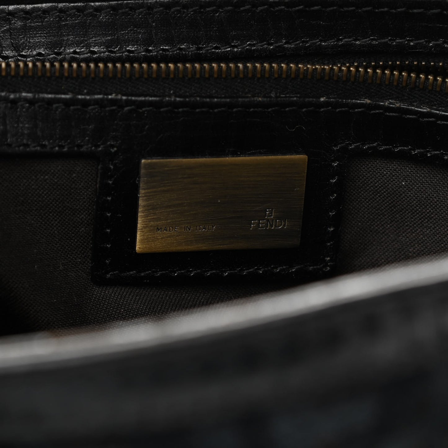 Velvet Zucca Small Bag De Jour Black