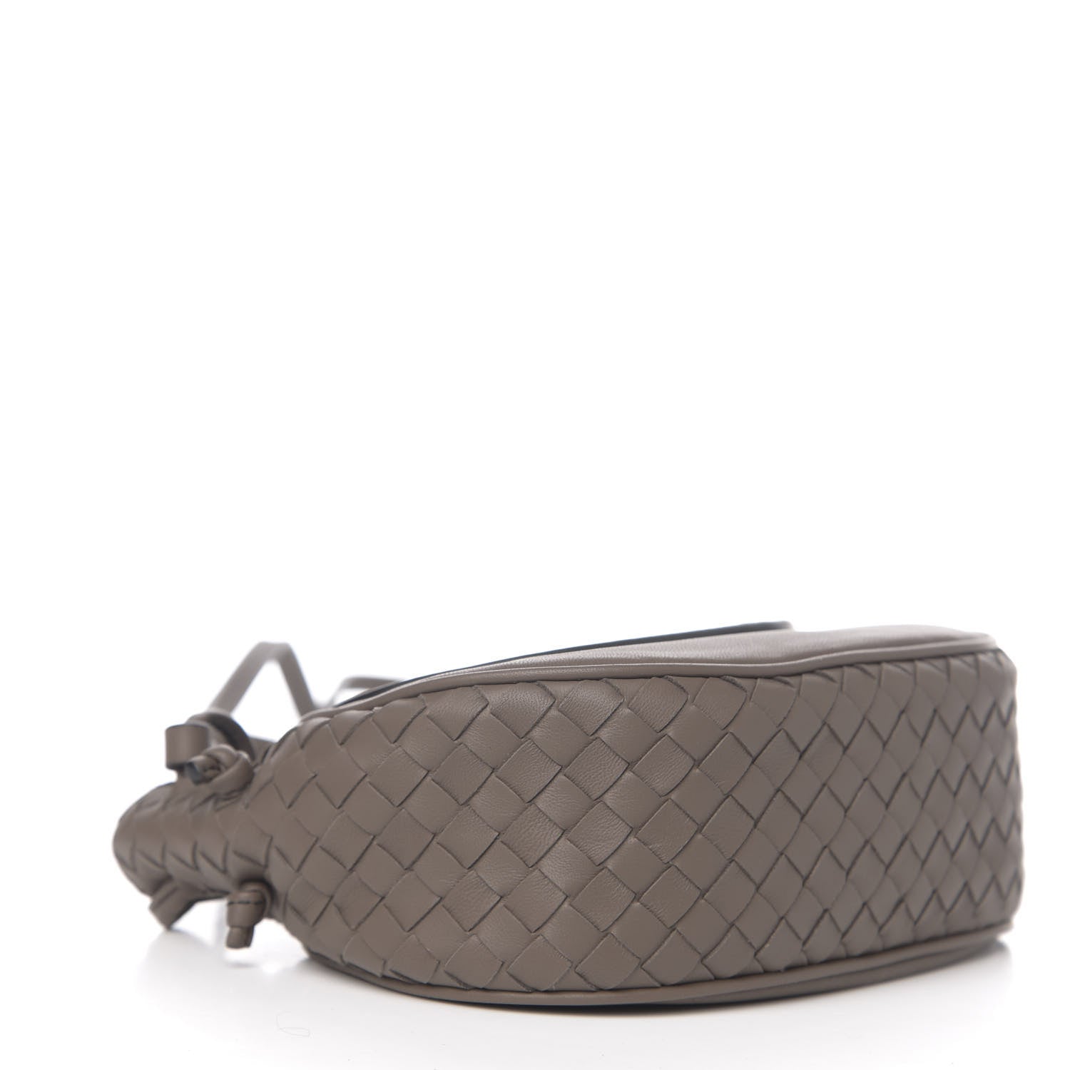 Bottega Veneta Nappa Intrecciato Small Nodini Flap Crossbody Steel 3 of 9