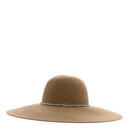 Hermes Beaver Felt Bruna Chaine d'Ancre Hat 58 Beige 5 of 8