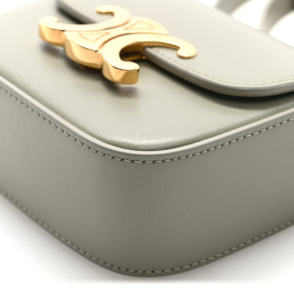Celine Shiny Calfskin Mini Triomphe Chalk 9 of 9