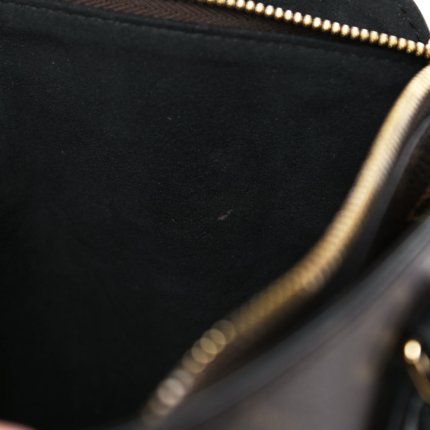 Monogram Flower Zipped Tote PM Black