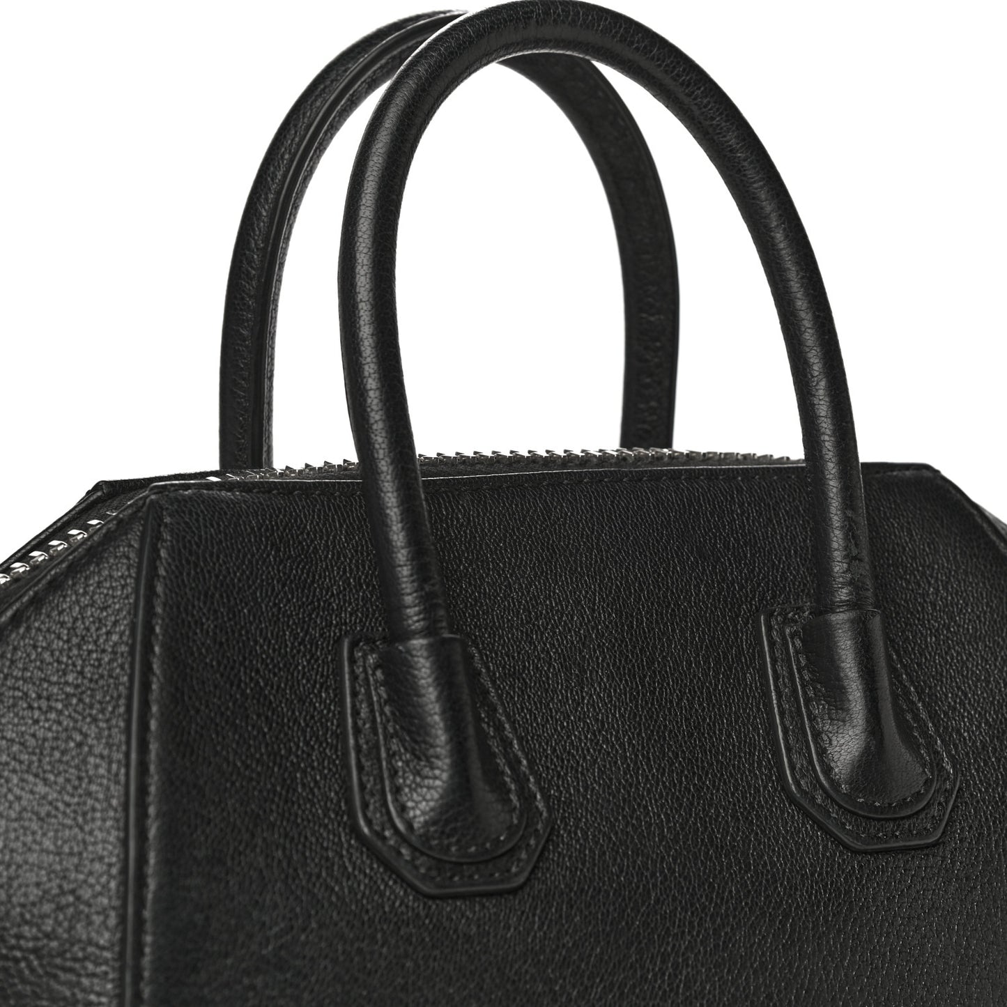 Sugar Goatskin Mini Antigona Black