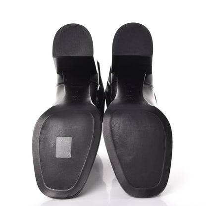 Louis Vuitton Calfskin Belted Ankle Boots 41 Black 5 of 10