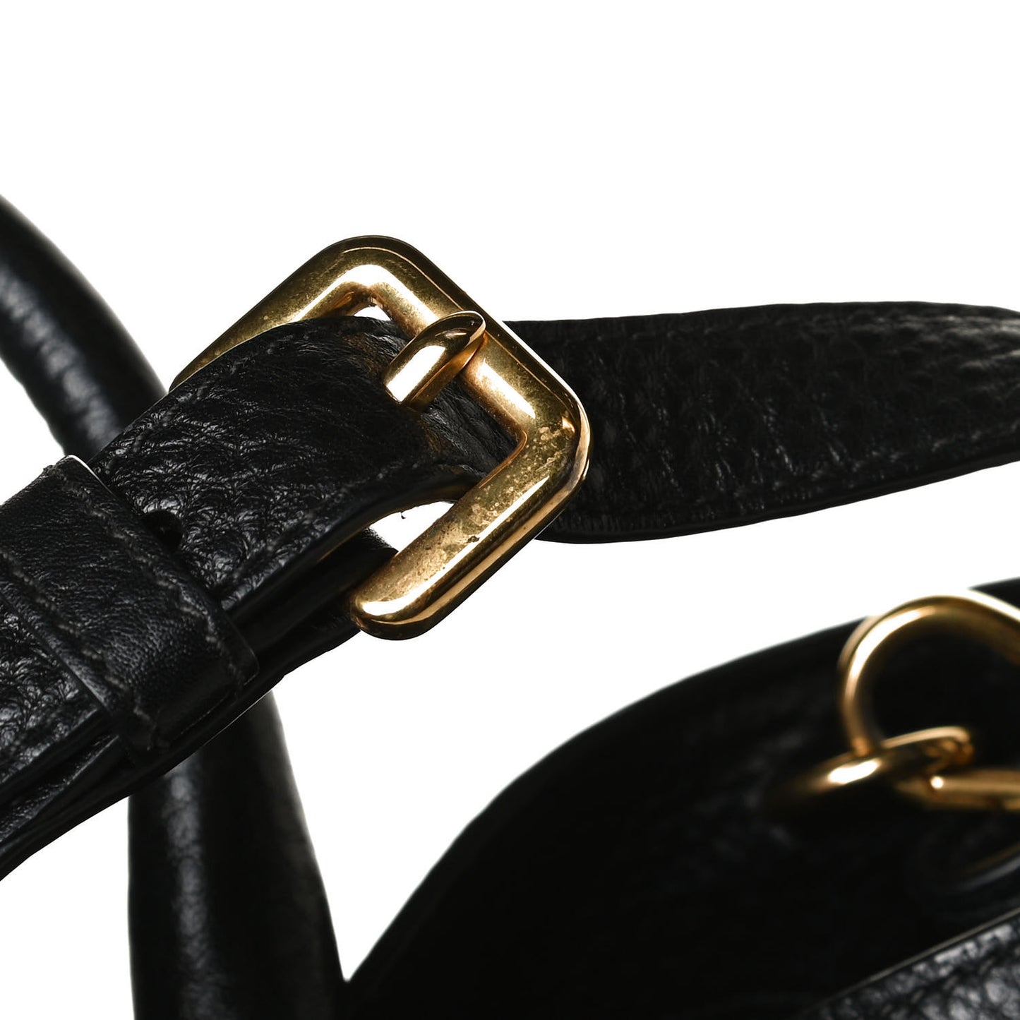 Vitello Daino Tote Black