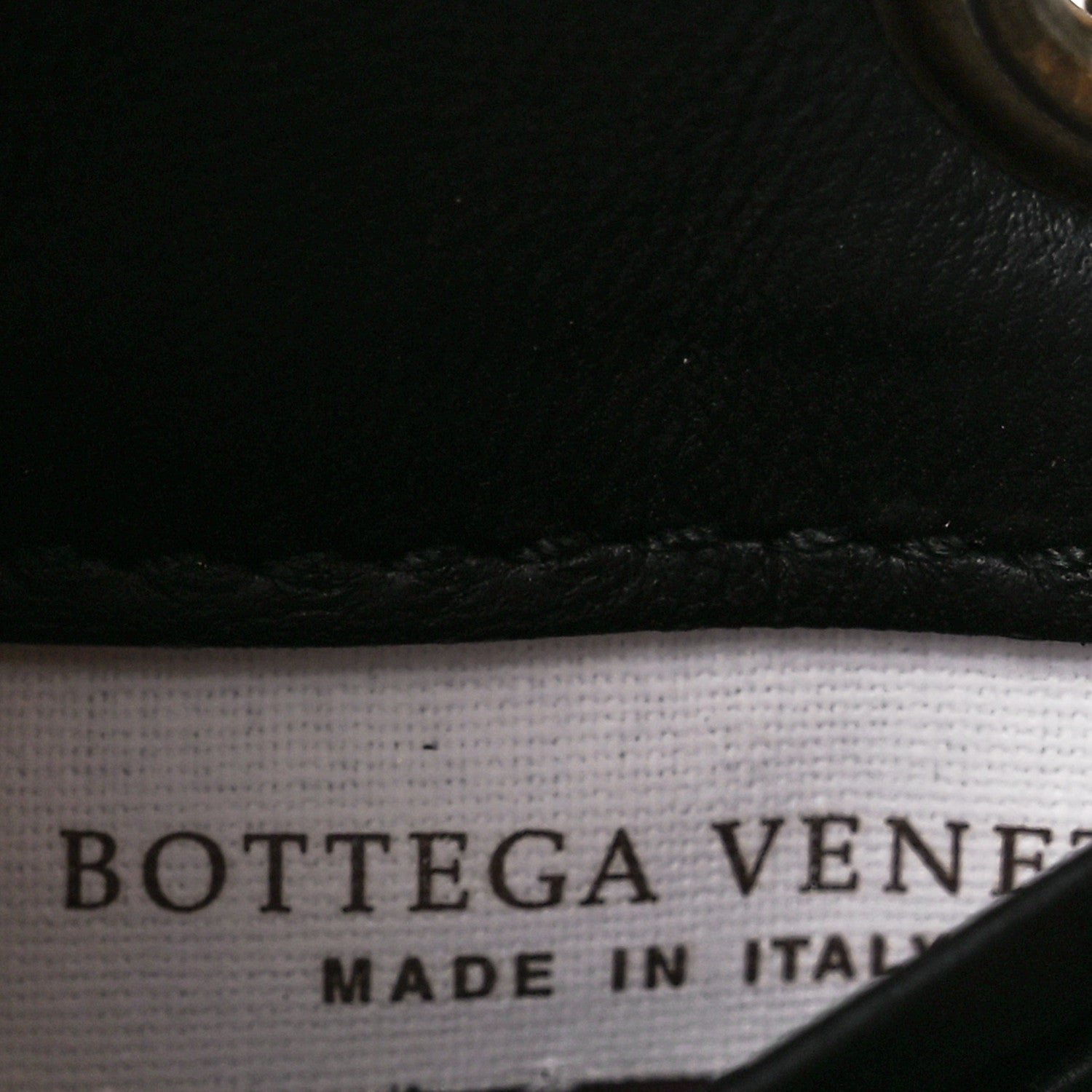 Bottega Veneta Nappa Intrecciato Chain Crossbody Black 8 of 12