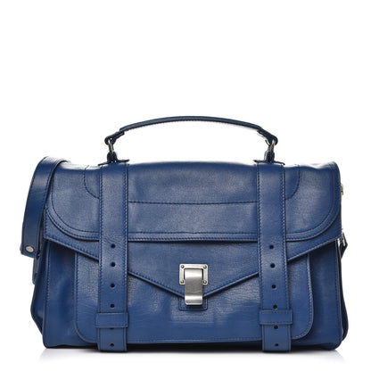 Proenza Schouler Lambskin Medium PS1 Satchel Peacock 1 of 8