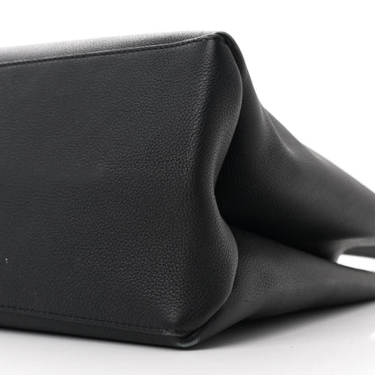 Louis Vuitton Grained Calfskin Lockme Shopper Black 11 of 14