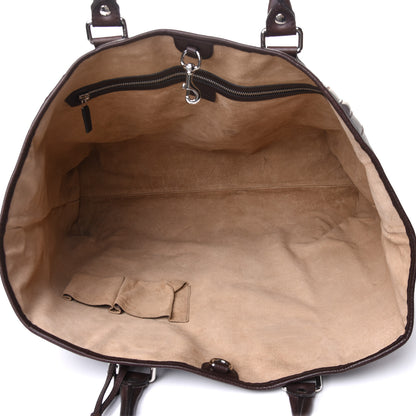 Gucci Calfskin Large Tote Brown 9 of 20