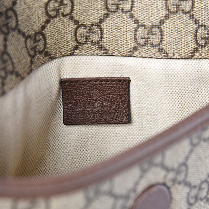 Gucci GG Supreme Monogram Neo Vintage Web Belt Bag Brown 6 of 11