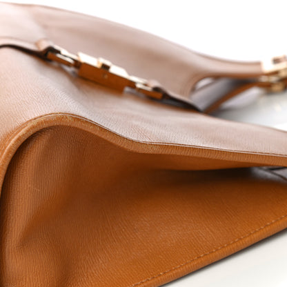 Gucci Calfskin Bardot Hobo Tan 27 of 29