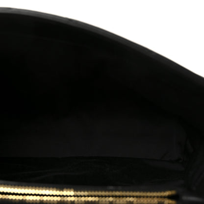 Saint Laurent Calfskin Y Quilted Monogram Medium Loulou Chain Satchel Black 5 of 9