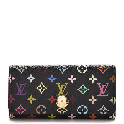 Louis Vuitton Monogram Multicolor Multicles 4 Key Holder Black Grenade 1 of 7