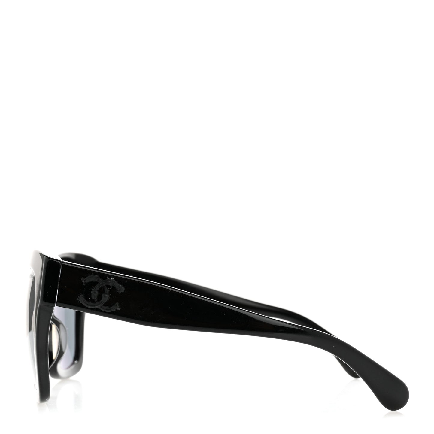 Acetate Square Sunglasses 5357-A Black