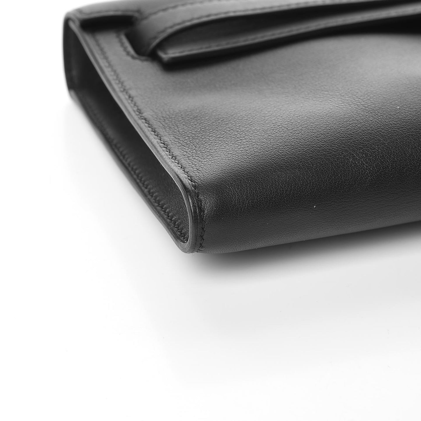 Swift Kelly Cut Clutch Pochette Black